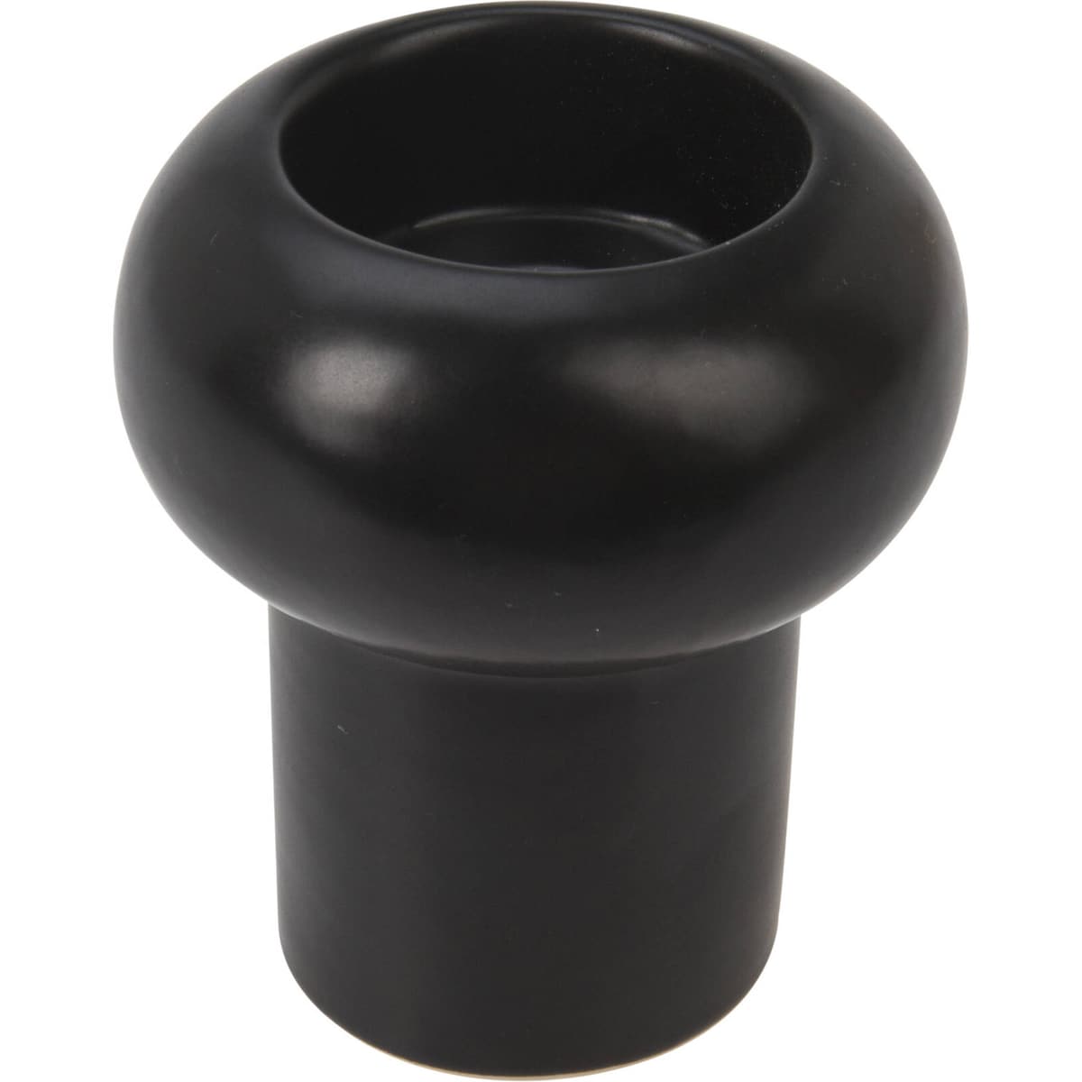 Ozdobny świecznik ceramiczny, 8,5 cm