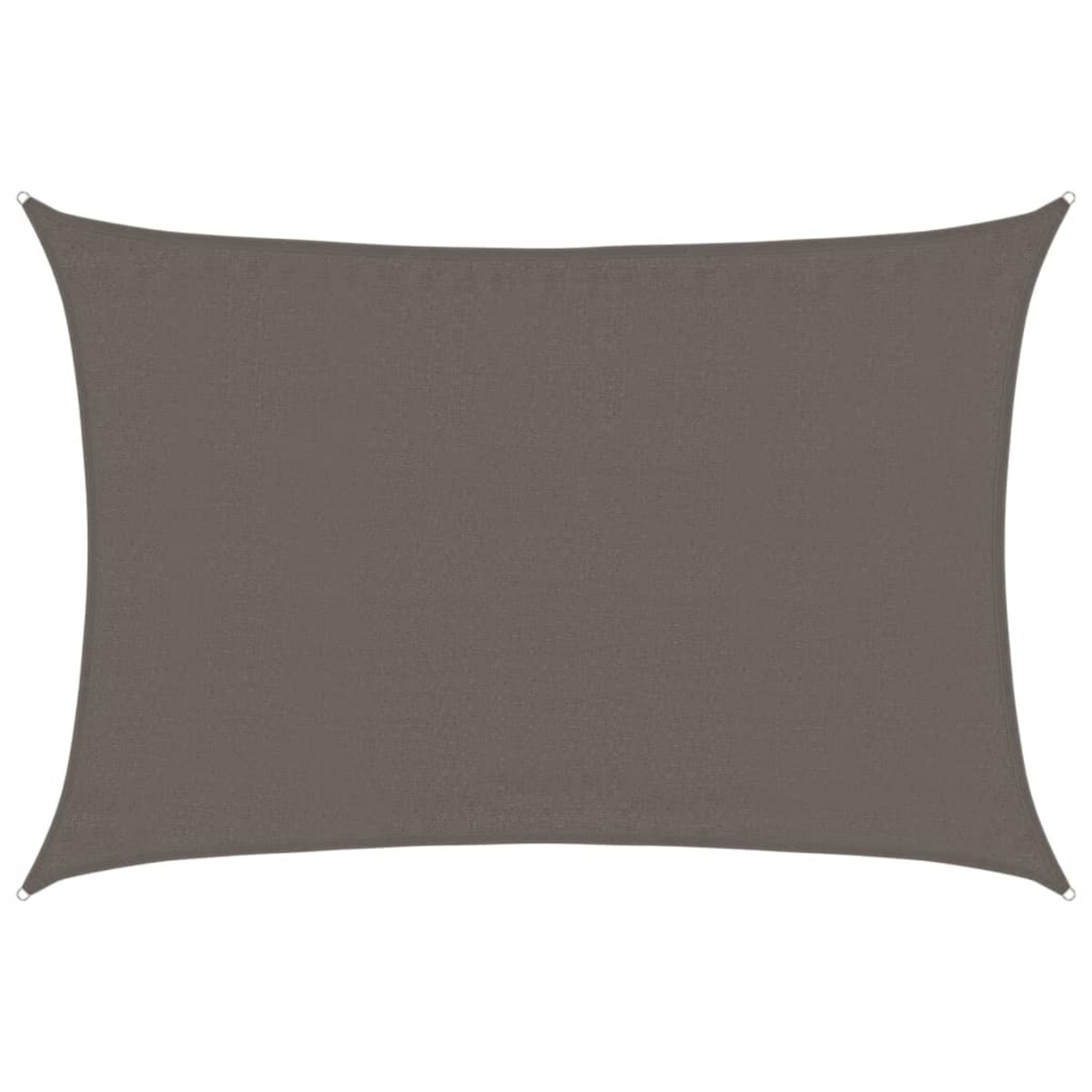 vidaXL Żagiel przeciwsłoneczny, 160 g/m², antracytowy, 3,5x4,5m, HDPE