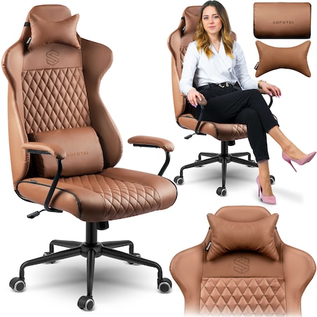 Fotel biurowy obrotowy krzesło biurowe Sofotel Werona