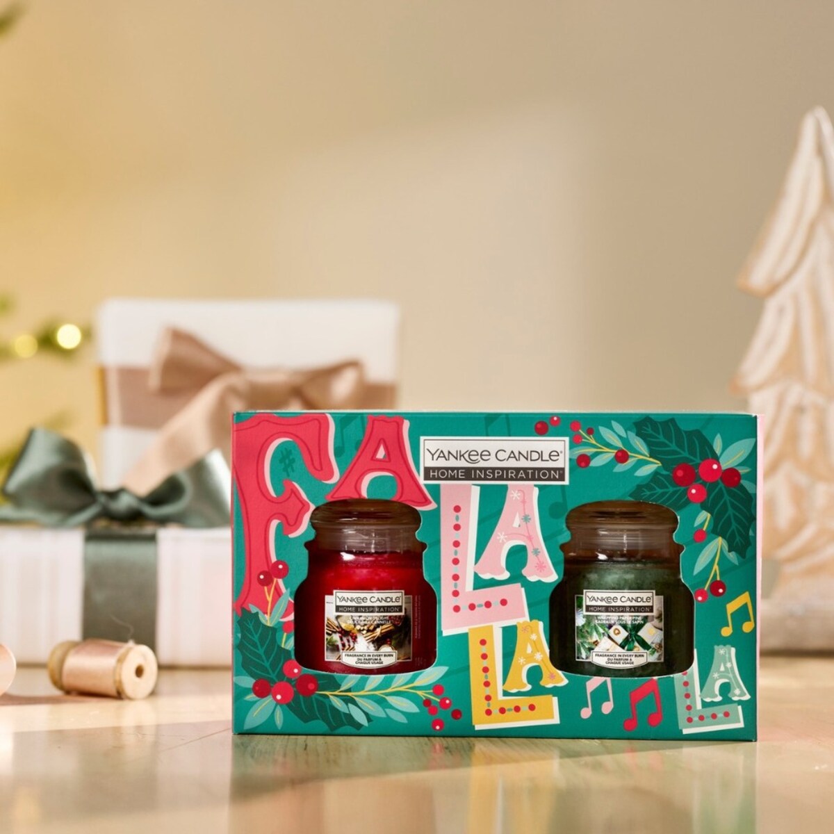 Home Inspiration zestaw 2 małe świece