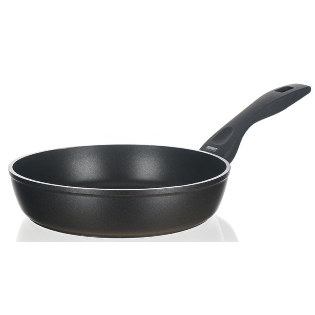 PATELNIA grazia 24 cm nieprzywierająca BANQUET czarna premium do smażenia