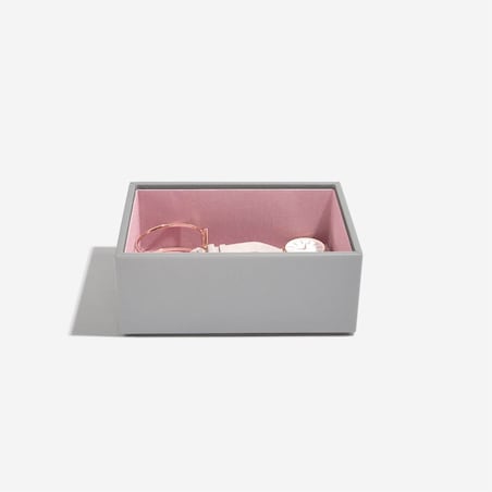 Szkatułka na biżuterię Stackers open mini szara