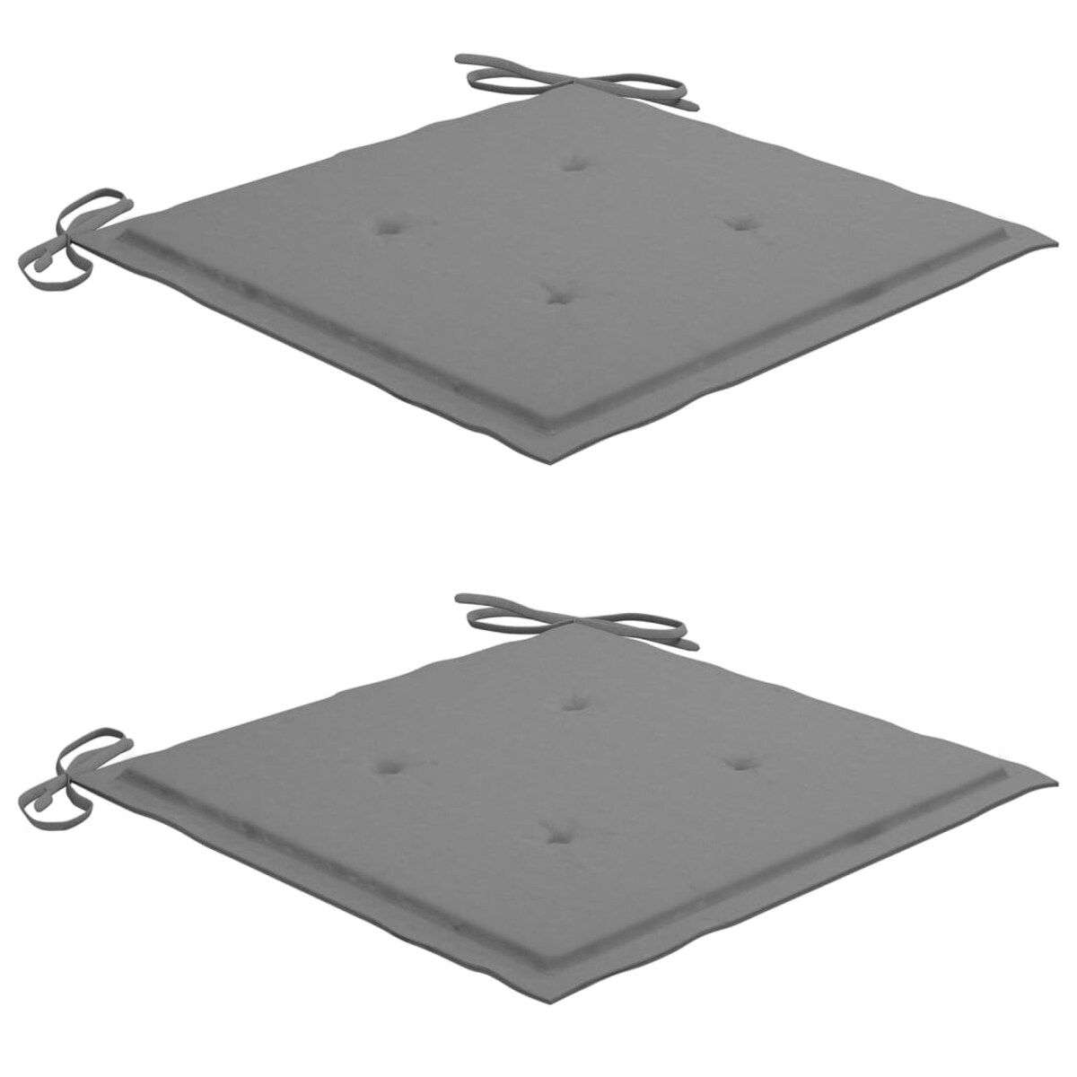 vidaXL Krzesła ogrodowe ze stolikiem i poduszkami, drewno akacjowe