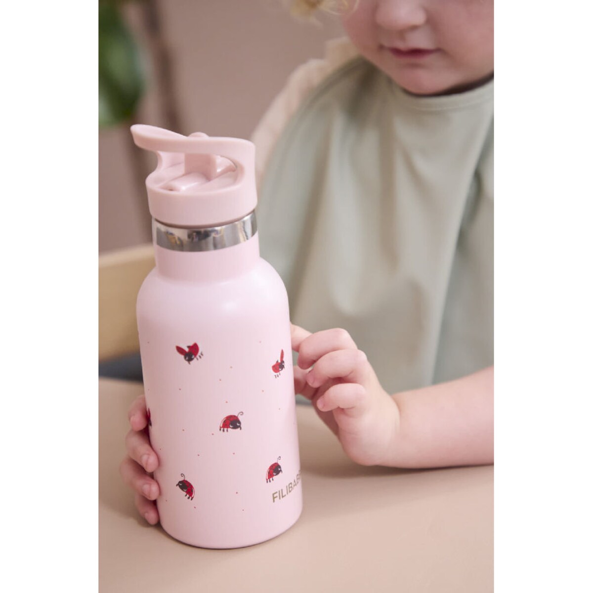 Filibabba Butelka na wodę ze stali Nierdzewnej Lucky