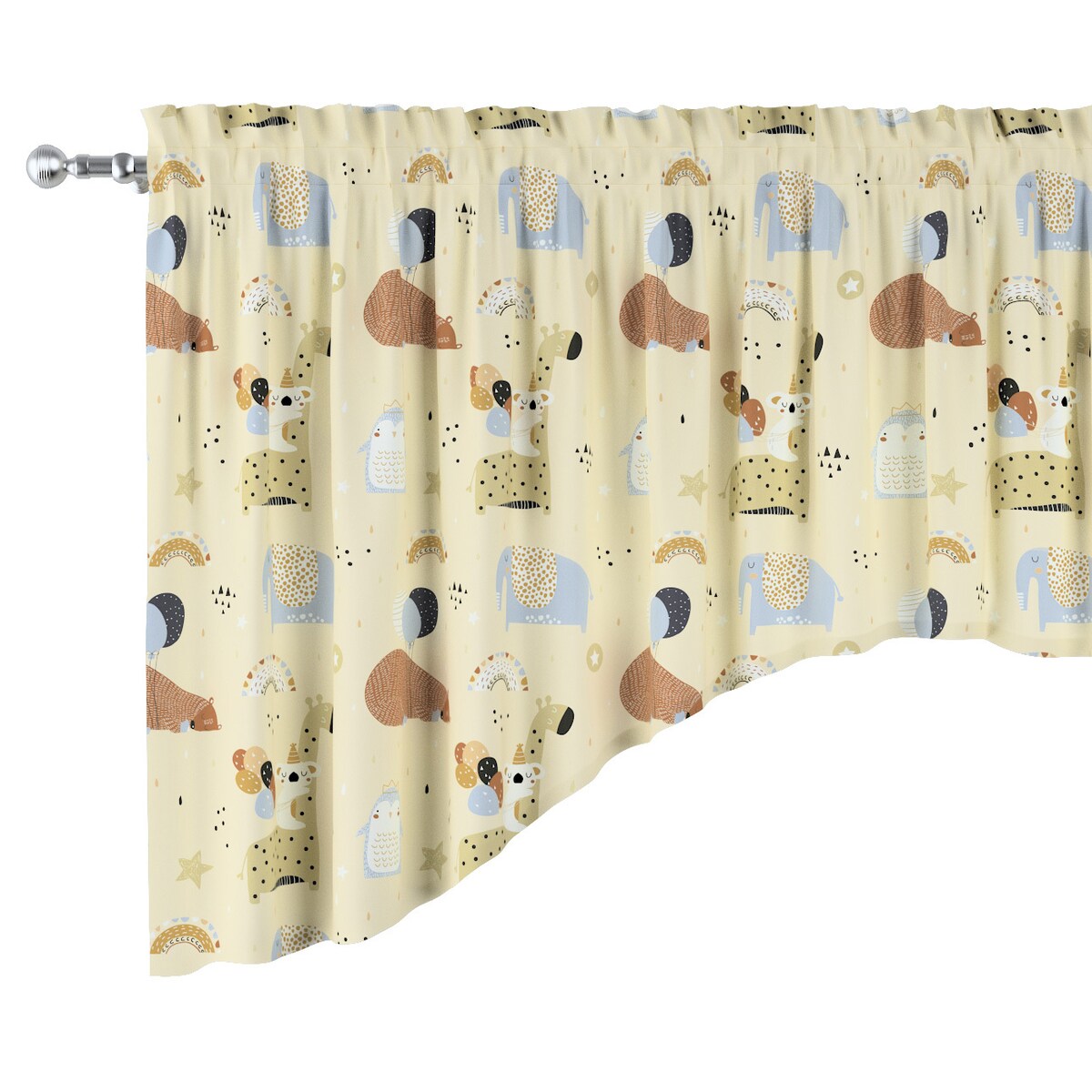 Lambrekin łuk 200x75 beżowy