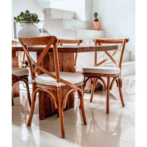 TEAKOWE KRZESŁO TIKA