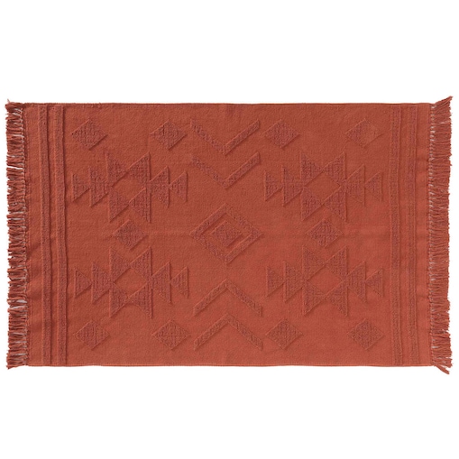 Żakardowy dywanik z frędzlami CILAOS, 120 x 170 cm