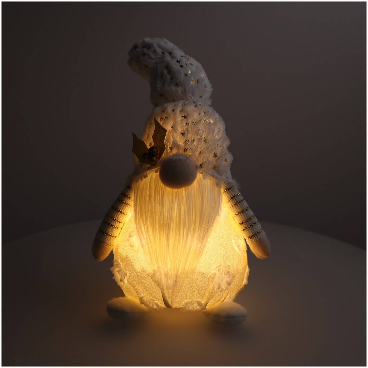 Skrzat świąteczny ozdoba świecąca na święta