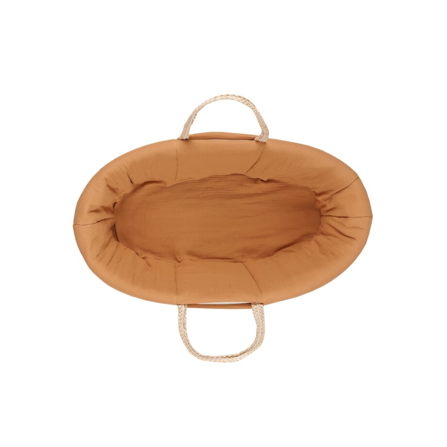 Wyściółka muślinowa do kosza mojżesza camel