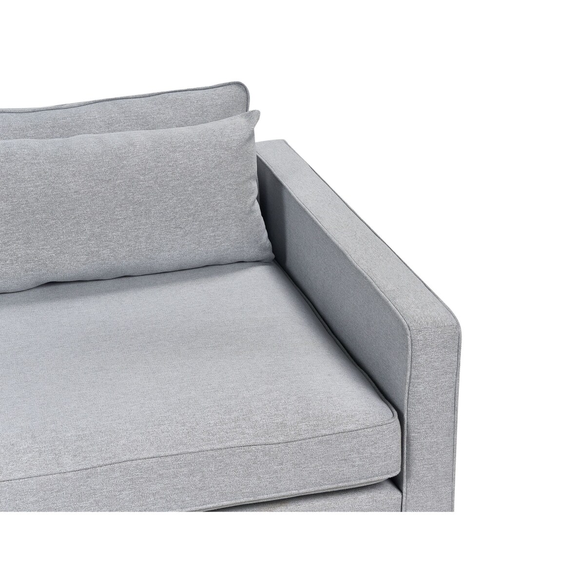 Sofa 3-osobowa szara VINSTRA