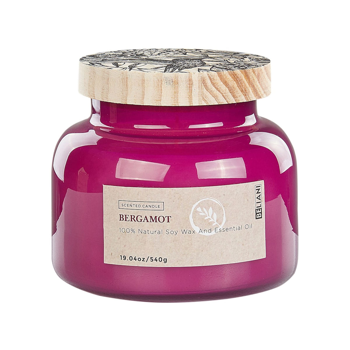 Świeca zapachowa sojowa bergamotka DELIGHT BLISS