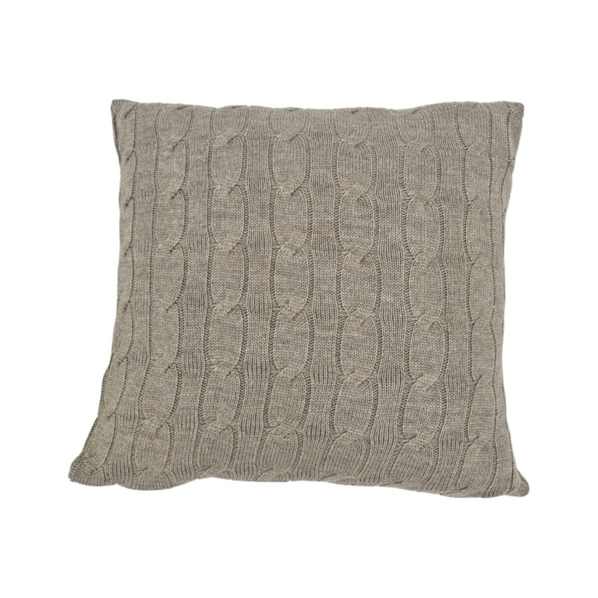 Poszewka dzianinowa na poduszkę 45x45 cm – VERONA TAUPE