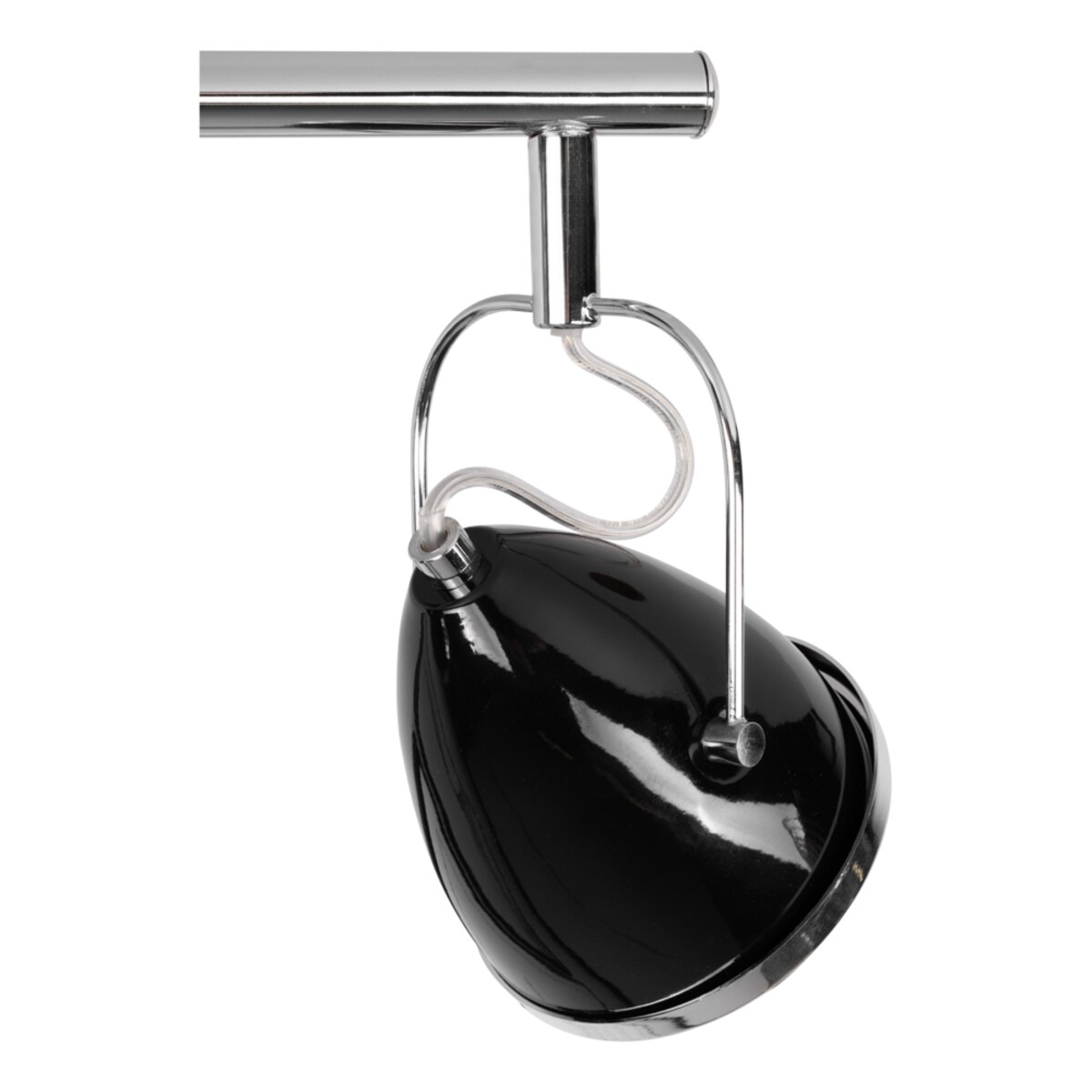 Lampa Sufitowa BRITOP Lighting 3xGU10 LED 6W Czarny i Chrom, Minimalistyczny Design od Polskiego Producenta, 1 szt.