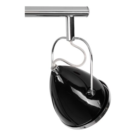 Lampa Sufitowa BRITOP Lighting 3xGU10 LED 6W Czarny i Chrom, Minimalistyczny Design od Polskiego Producenta, 1 szt.