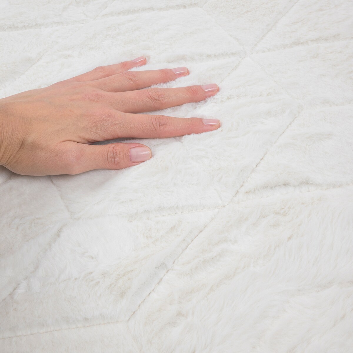 Dywan miękki Rabbit Prestige 120x160 cm e-floor OEKO-TEX kremowy