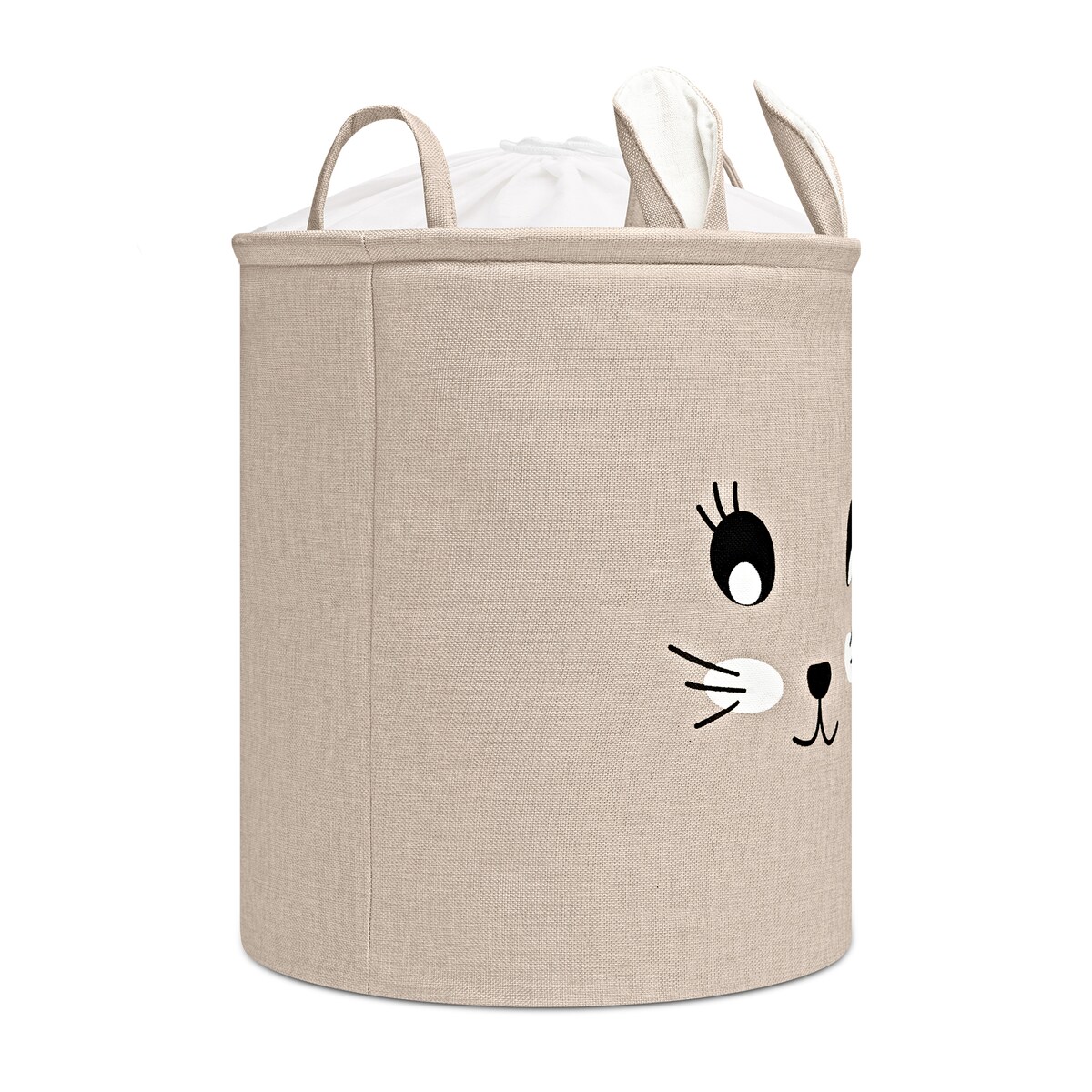 kosz na zabawki sipo, wersja premium, zamykany na ściągacz, królik, xxl