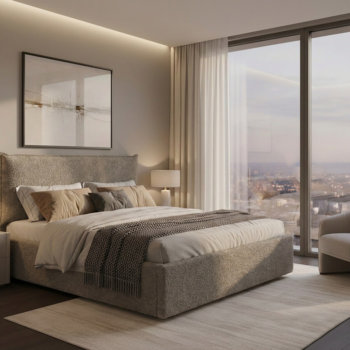 Łóżko Tapicerowane Regal 160X200 Stelaż Pojemnik Na Pościel Abriamo 03