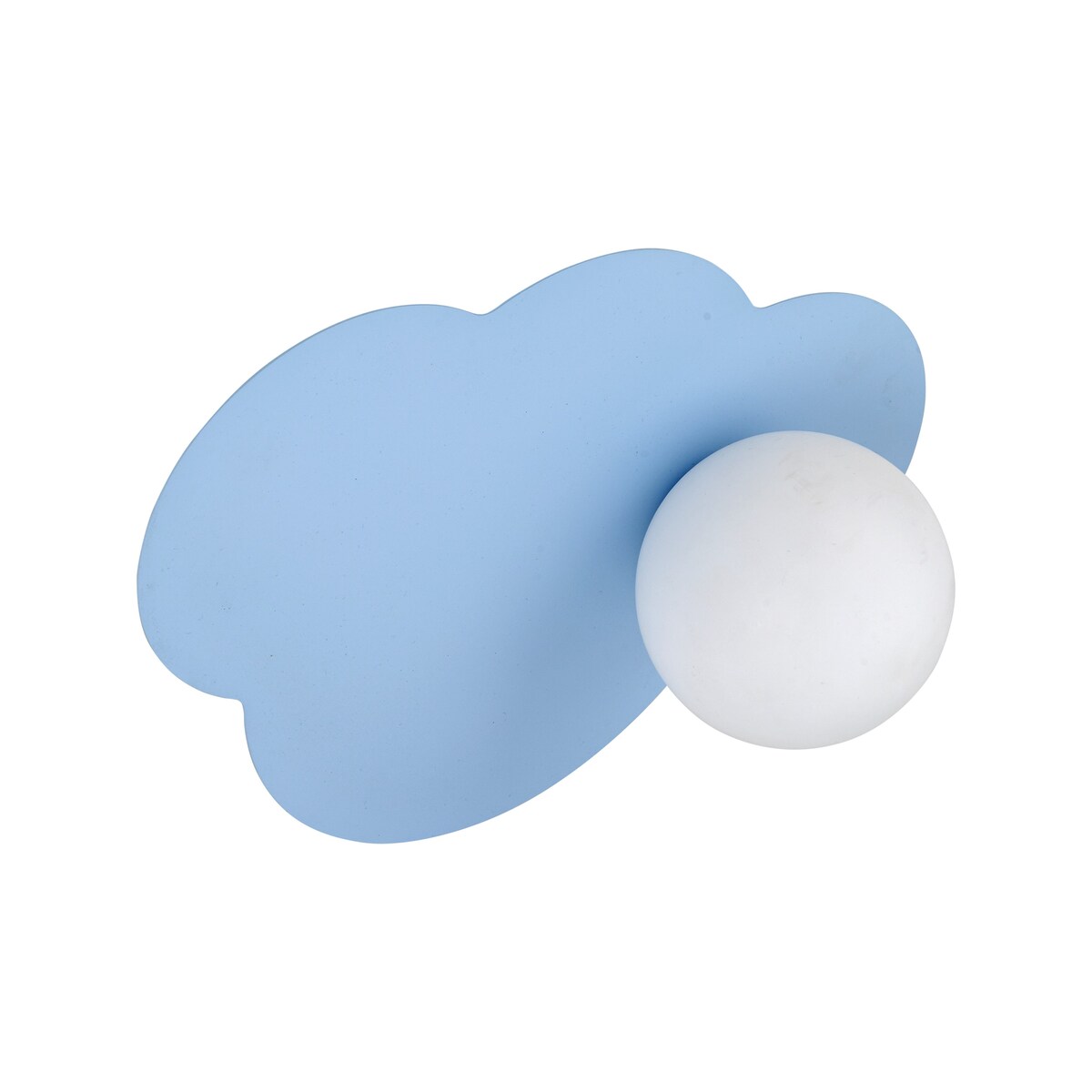 Lampa sufitowo-ścienna TK Lighting CLOUD NEW BLUE 11265 niebiesko-biała G9 do salonu i pokoju dziecięcego