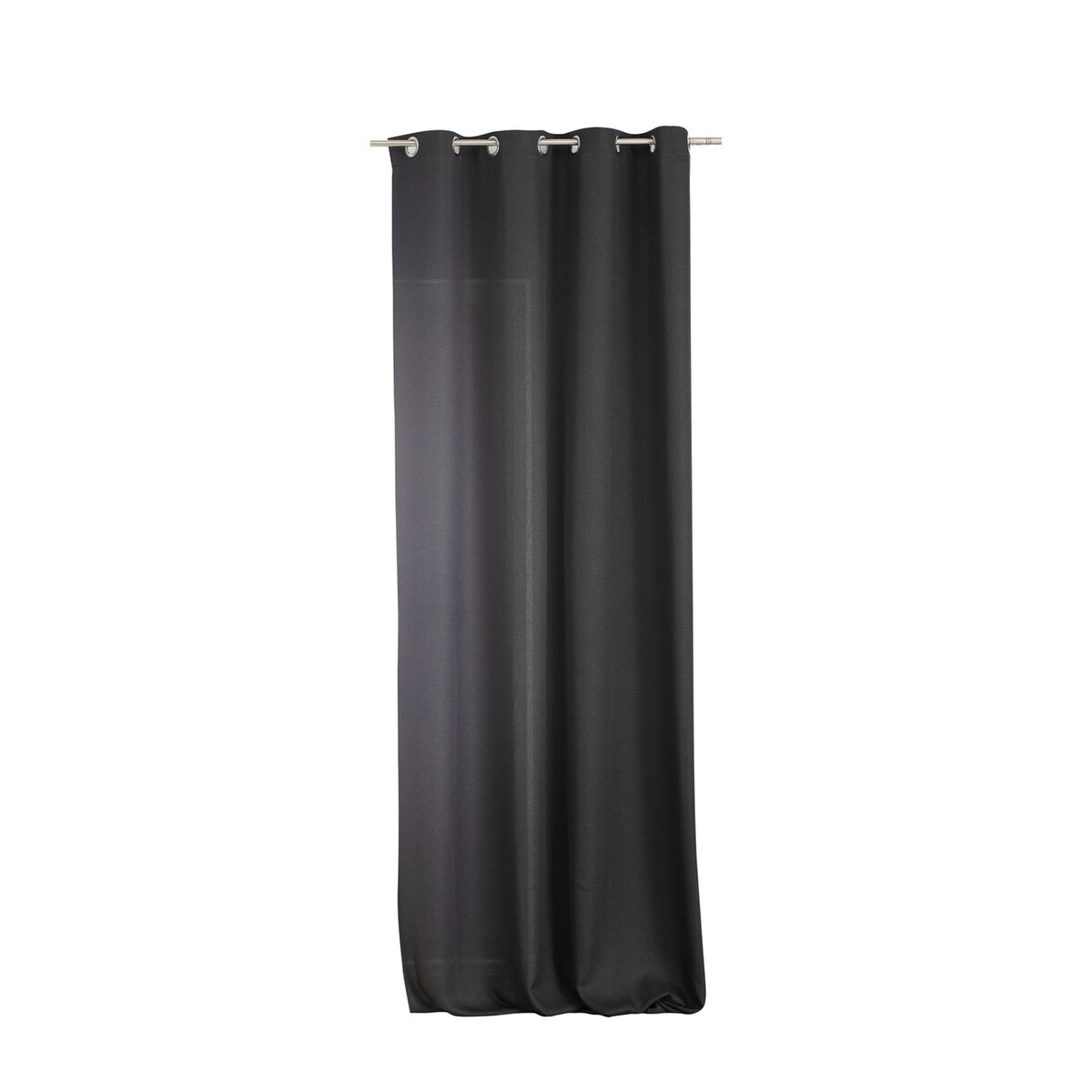 Zasłona BASIC na kółkach 140x280cm antracytowy 1 szt. 140x280 szary-czarny