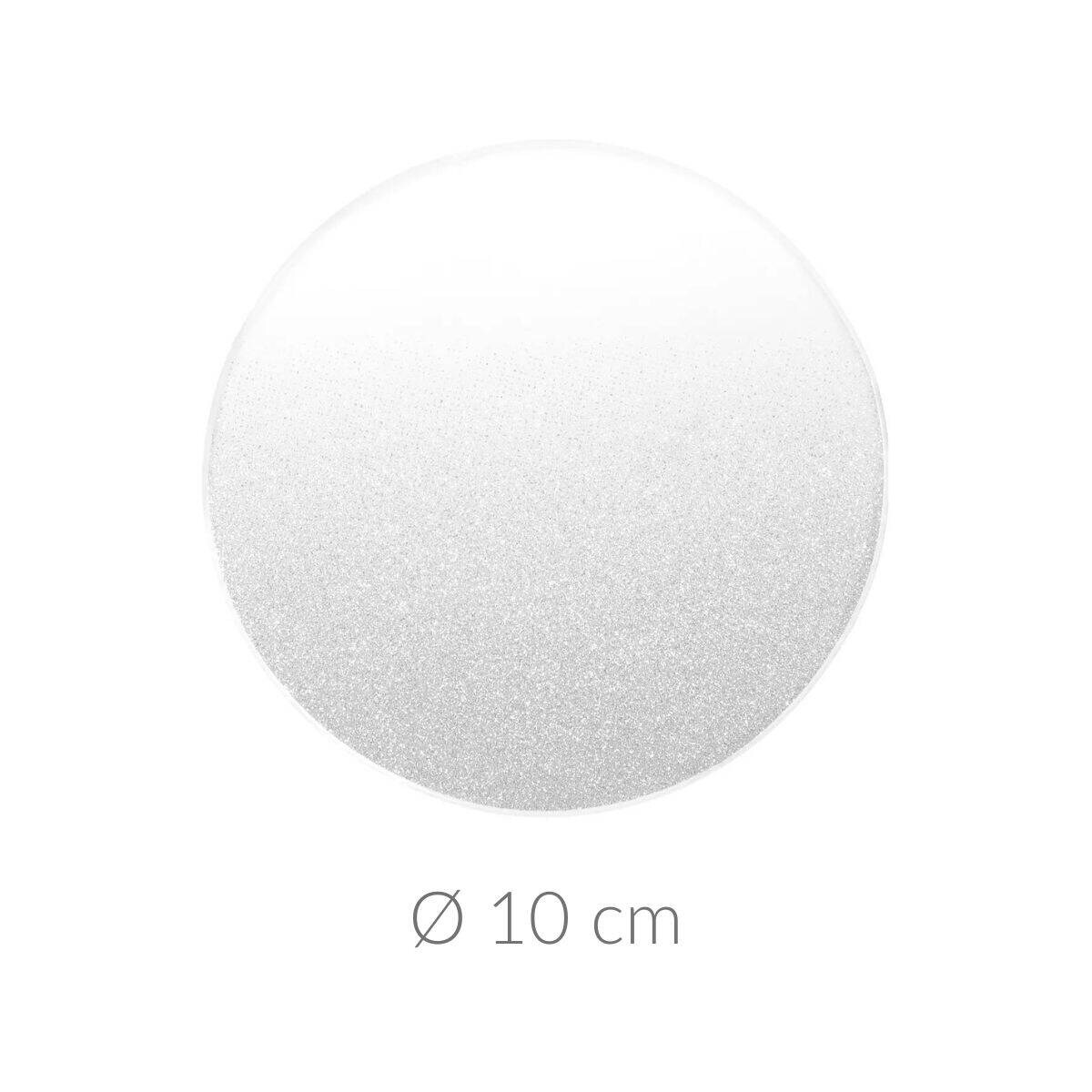 Podstawka lustrzana pod świece, Ø 10 cm