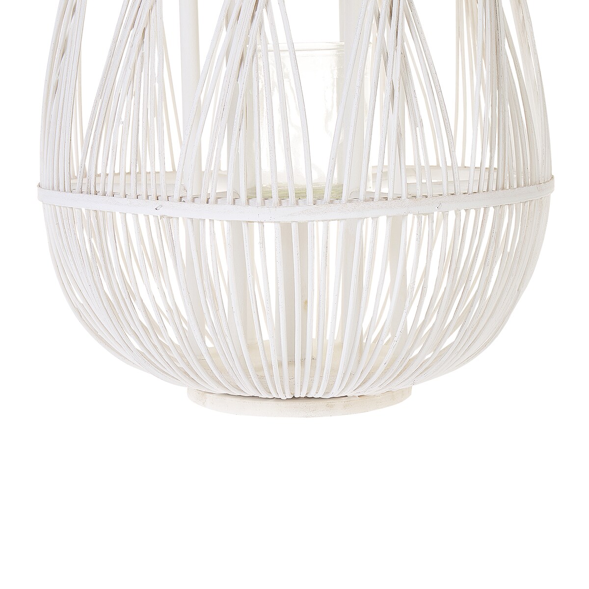 Lampion TONGA Bambus 77 cm Biały