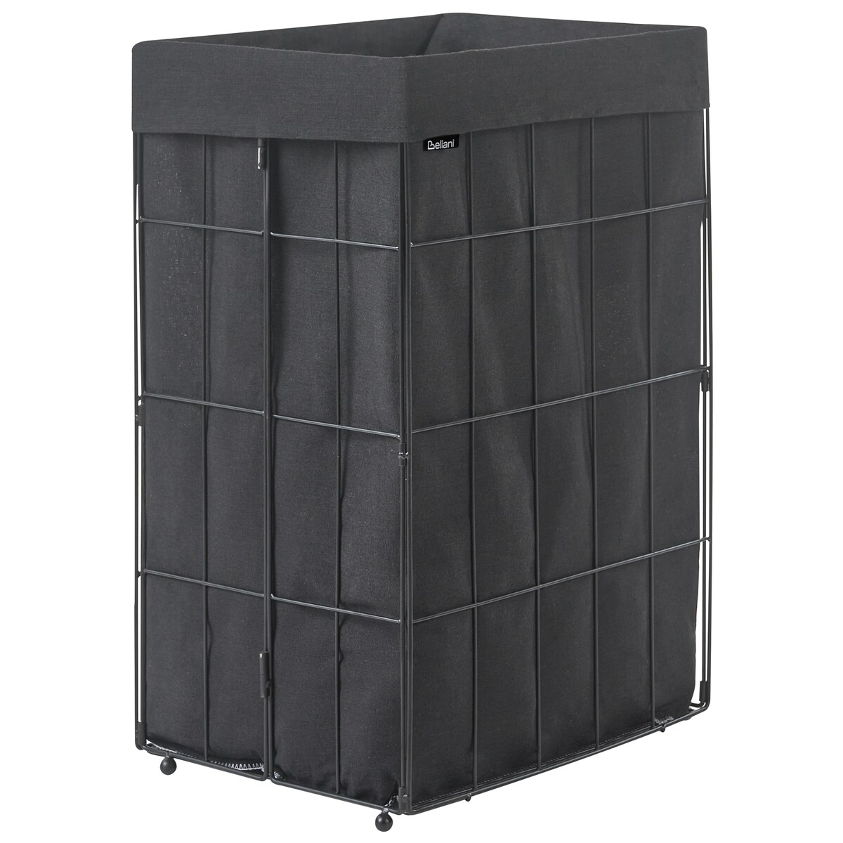 Kosz na pranie CULPINA Metal Czarny 72 L