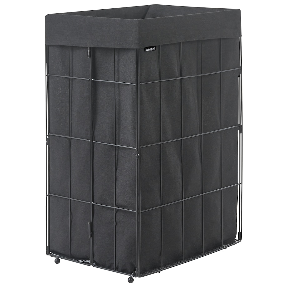 Kosz na pranie CULPINA Metal Czarny 72 L