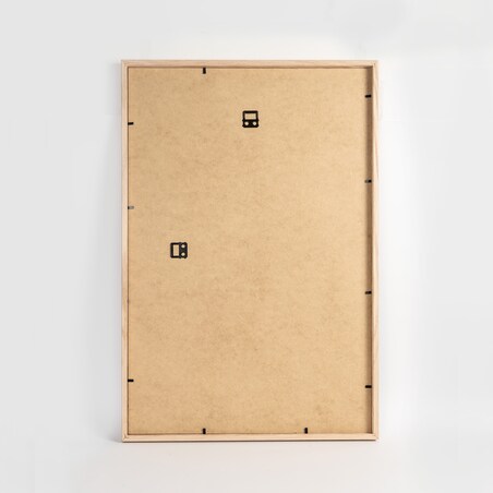 Ramka na zdjęcia 40x60 cm ramka drewniana dębowa naturalna foto ramka z litego drewna dębowego prostokątna OAK FRAMAI