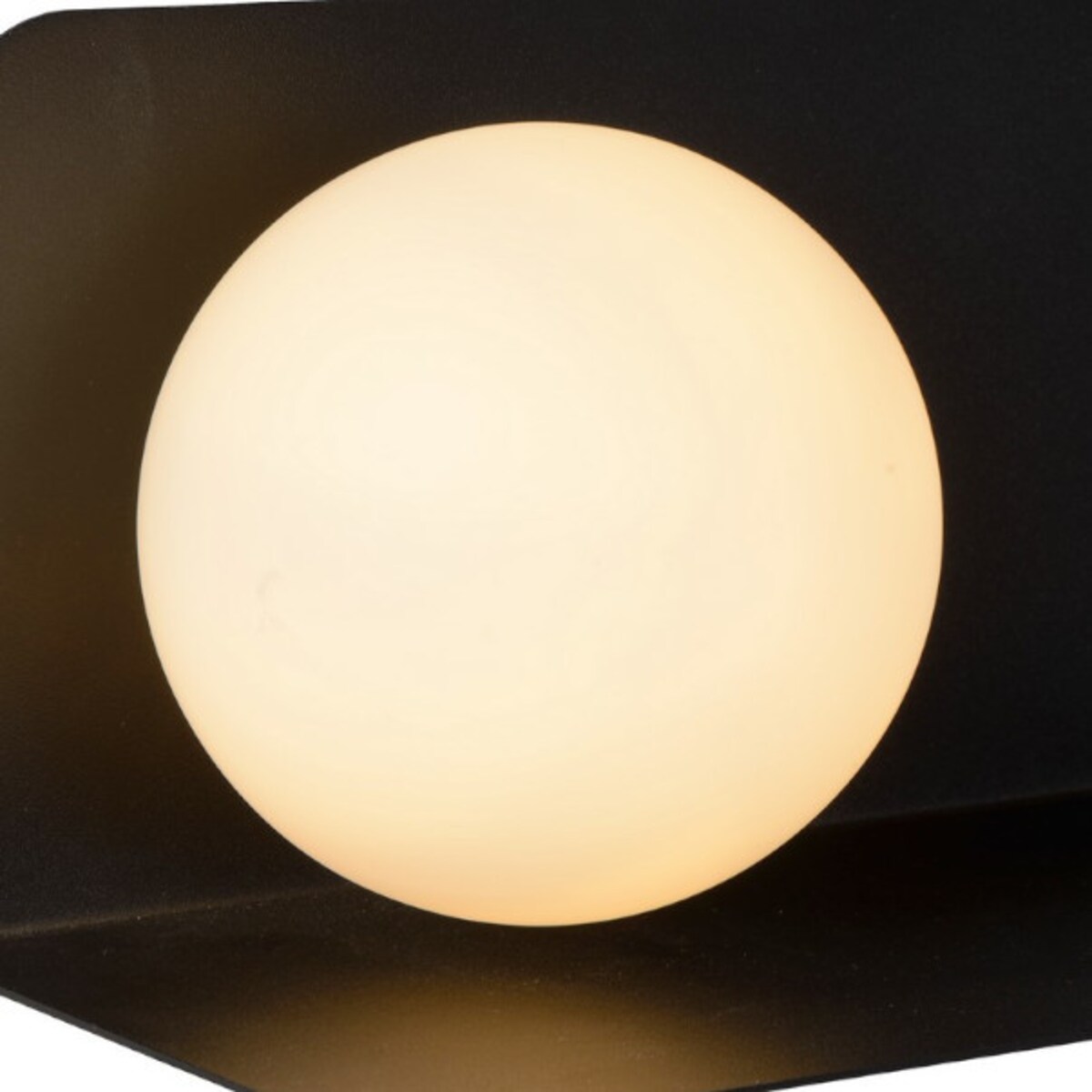 LAMPA ścienna BONNI 45200/01/33 Lucide szklana OPRAWA kula kinkiet półka zielona biała