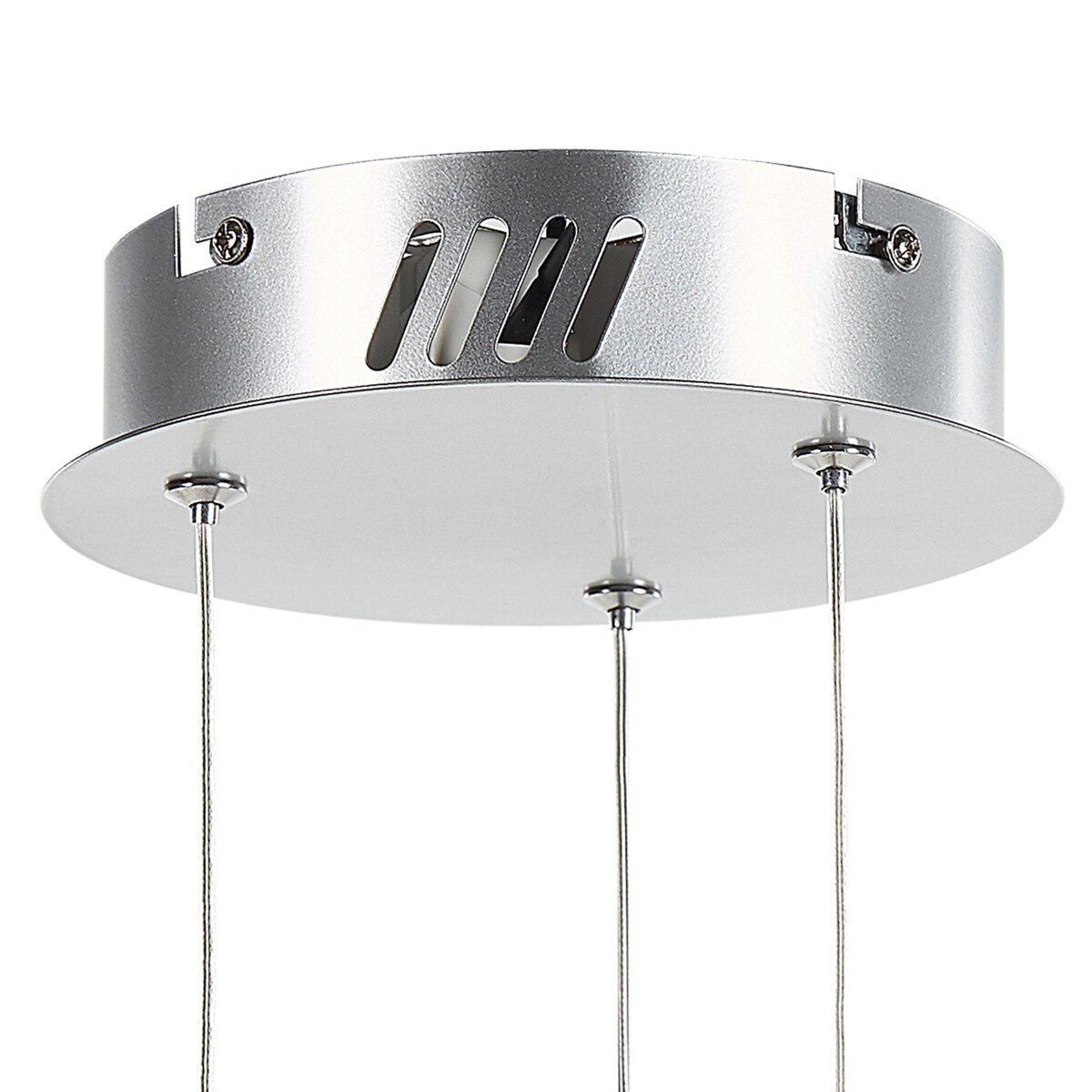 Lampa wisząca LED MAGAT Kryształ Srebrny
