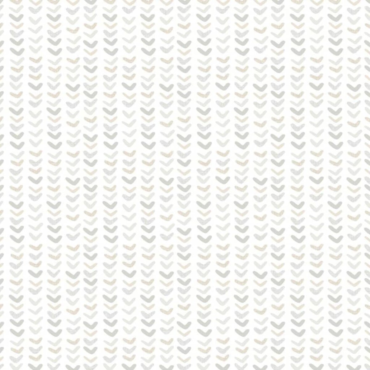 Noordwand Tapeta Mondo Baby Small Harts, biało-szara