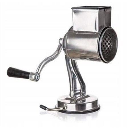 MŁYNEK RĘCZNY do mielenia orzechów bakalii bułki na prezent z przyssawką