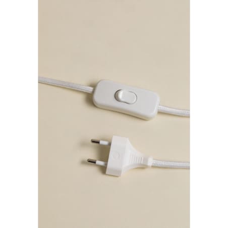 Lampa stołowa z ceramiki i tkaniny Marvila 60 cm