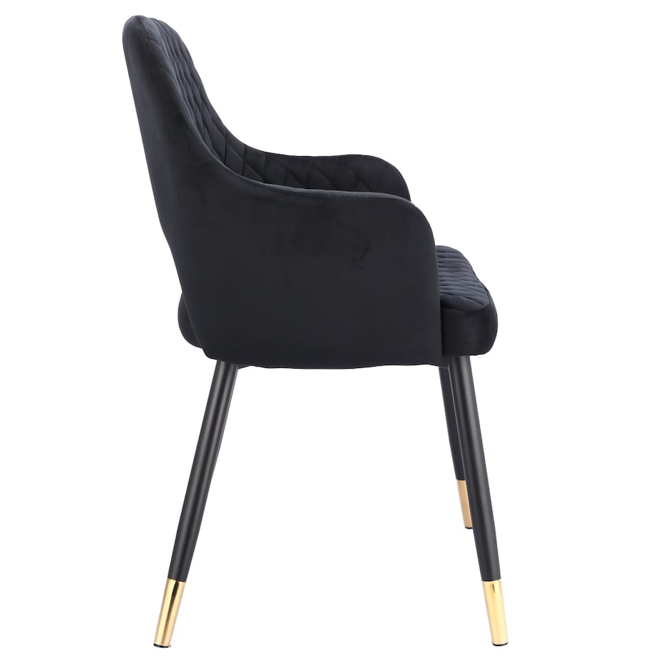 krzesło czarne Borgo