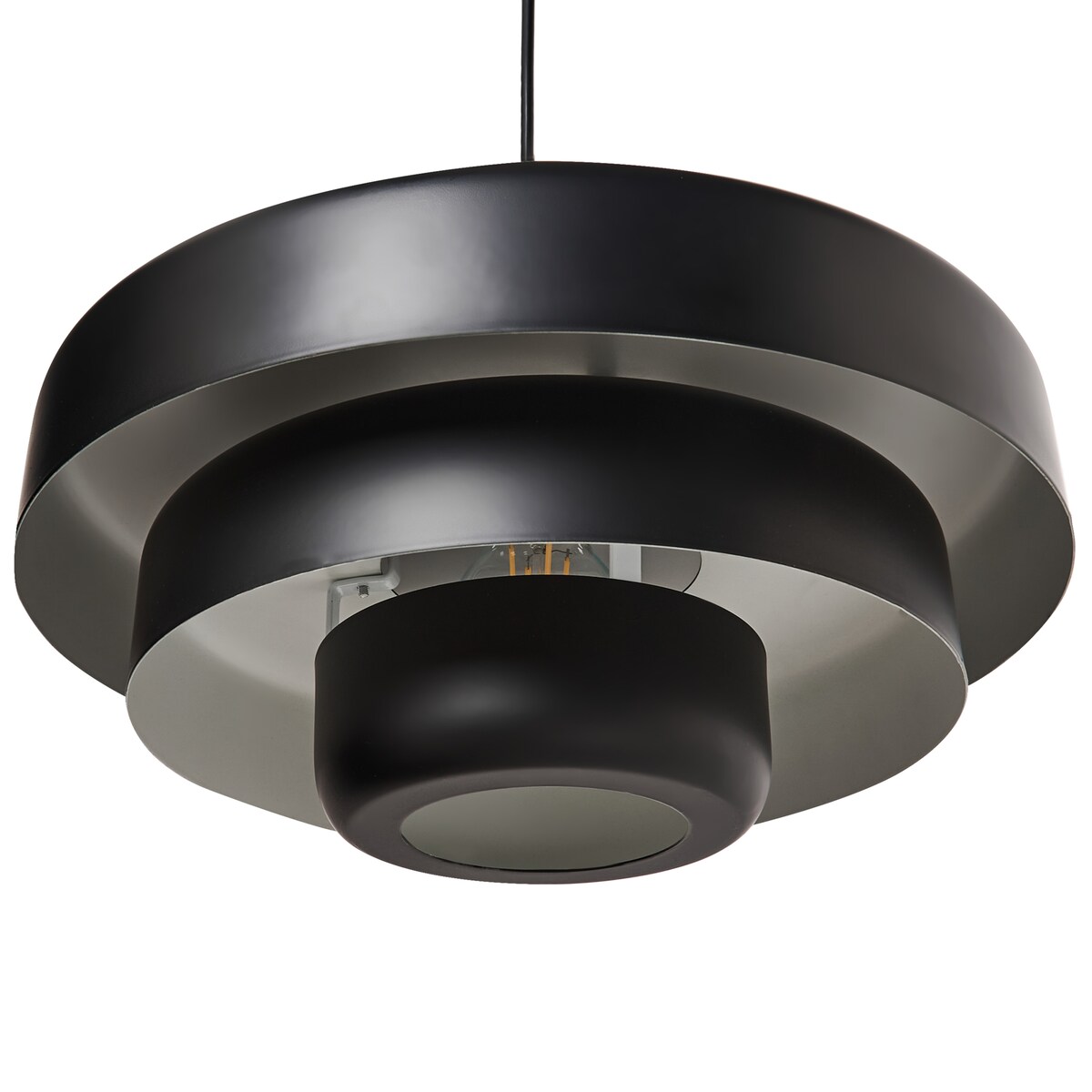 Lampa wisząca KOLGA Metal Czarny