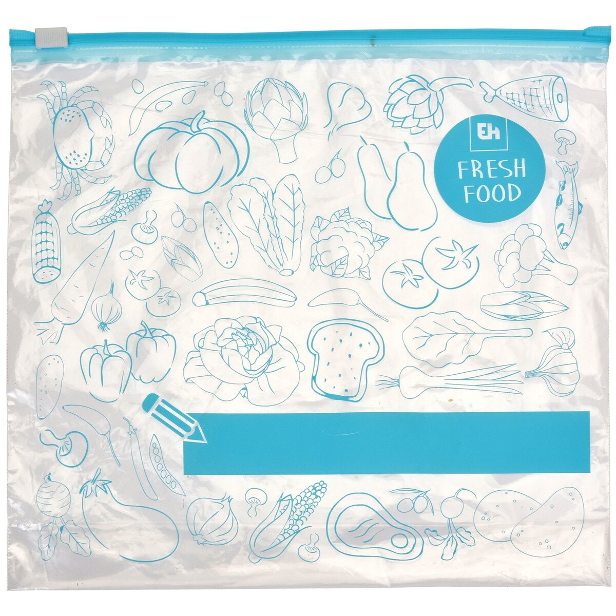 Woreczki do przechowywania żywności, 3 L, 10 sztuk