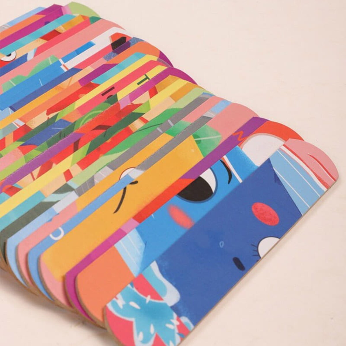 Puzzle drewniane Montessori - Lodowe patyczki Księżniczki