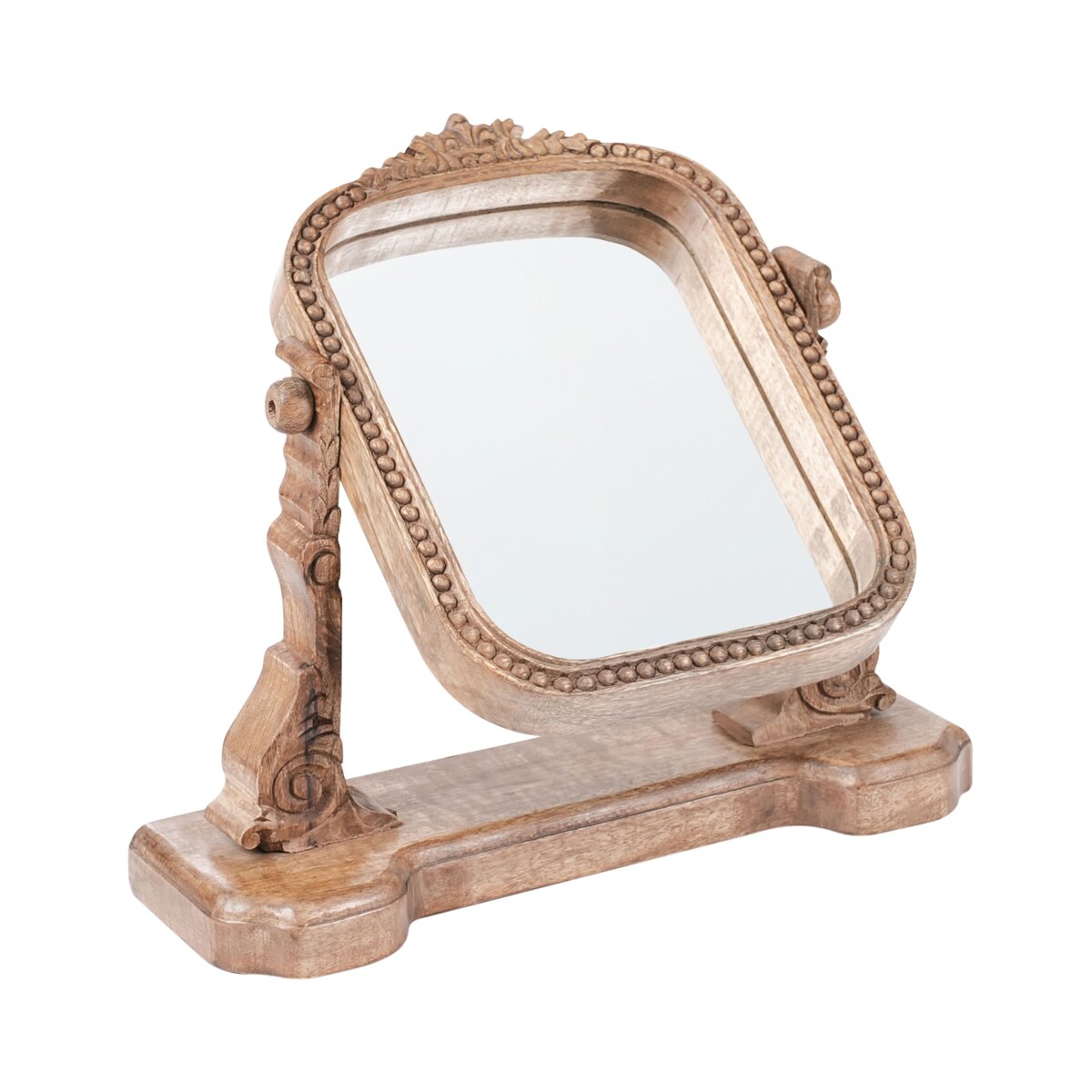 Lusterko kosmetyczne DISZNA Brązowy