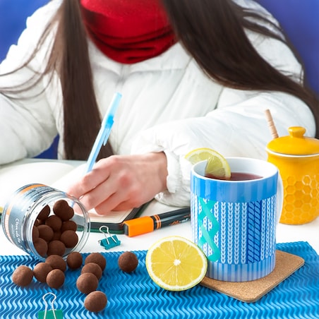 Kubek ceramiczny 300ml HOLIDAY WONDERLAND - prezent upominek na Boże Narodzenie, święta, na Mikołaja, podarunek na zimę