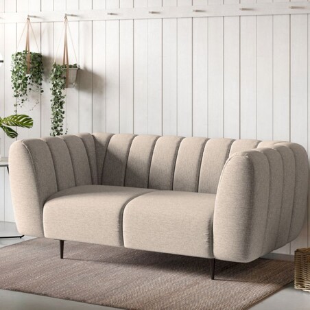 Shel Sofa 2-osobowa - beżowa
