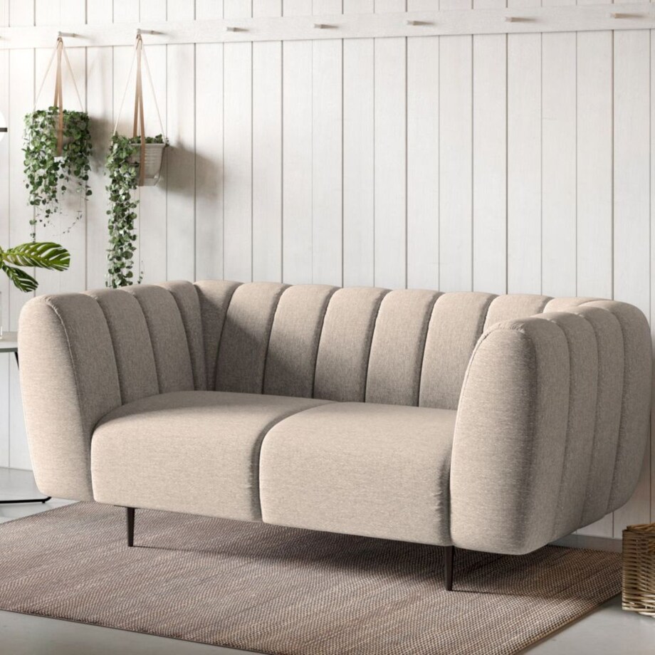 Shel Sofa 2-osobowa - beżowa