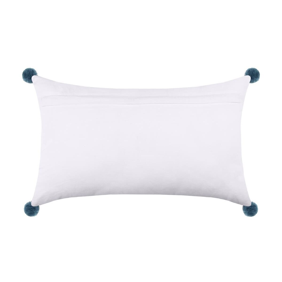 Poduszka dla dziecka ZOELINE z pomponami, 30 x 50 cm