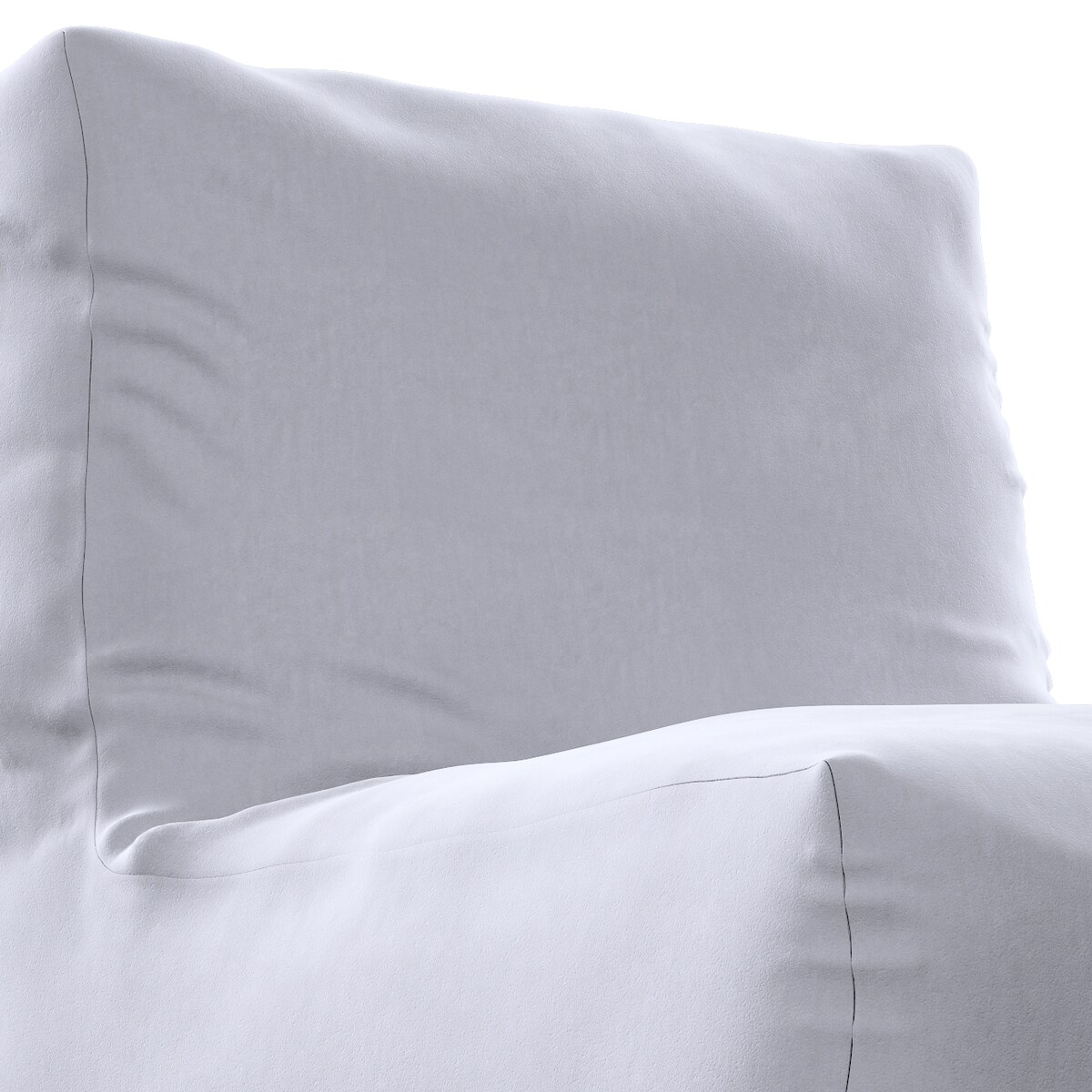 Pufo- fotel Poppy, srebrzysty szary, 87 x 31 x 75 cm, Posh Velvet