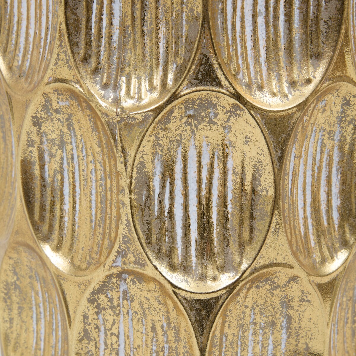 Wazon metalowy, złoty BELLI