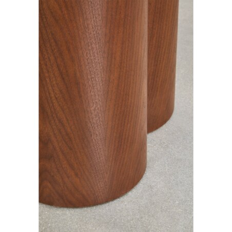 Okrągły stół do jadalni orzechowy Athena Ø120 cm