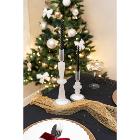 Bieżnik na stół, metaliczna siatka, 4 m