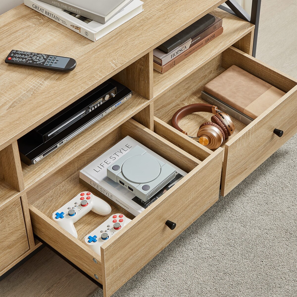 Szafka RTV 147X40X50 Cm Sonoma