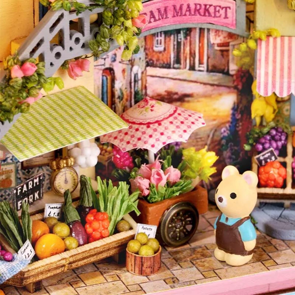 Miniaturowy domek - Wesoły targ