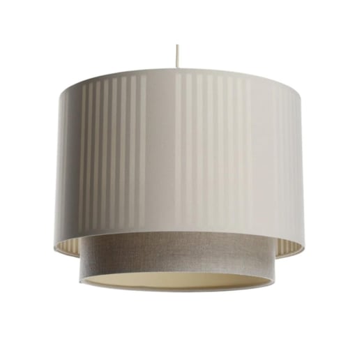 Lampa wisząca DUO LAMI LINE 40 kremowa/beżowa