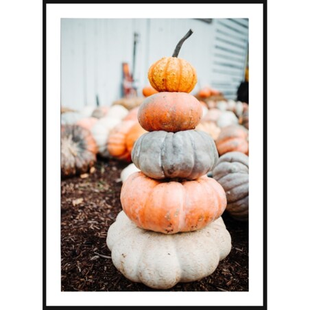 Poster Story, Plakat, Obraz - Wieża z Dyń, wymiary 70 x 100 cm